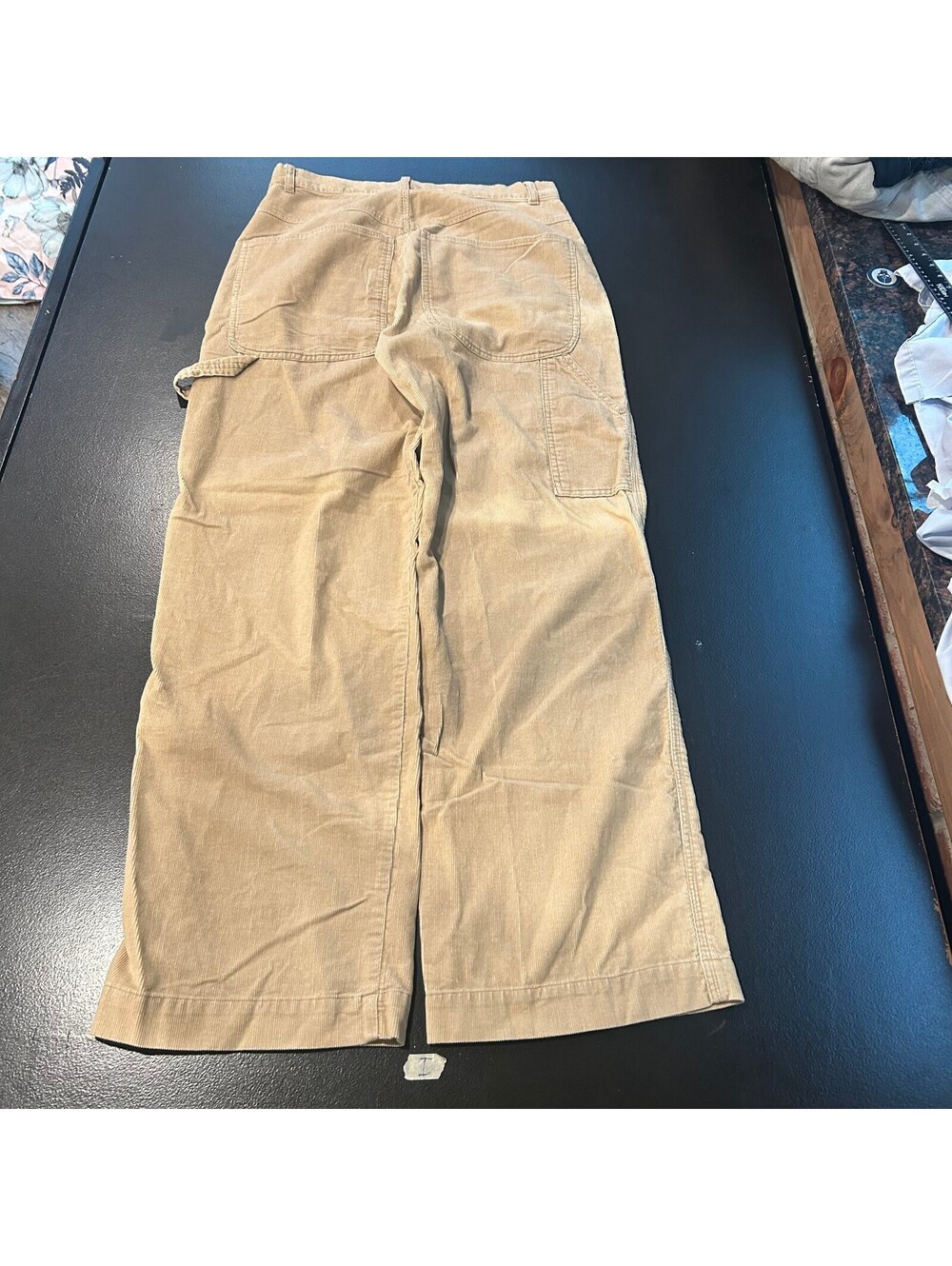 Wear First Men's Tan Corduroy Carpenter Pants Size 32